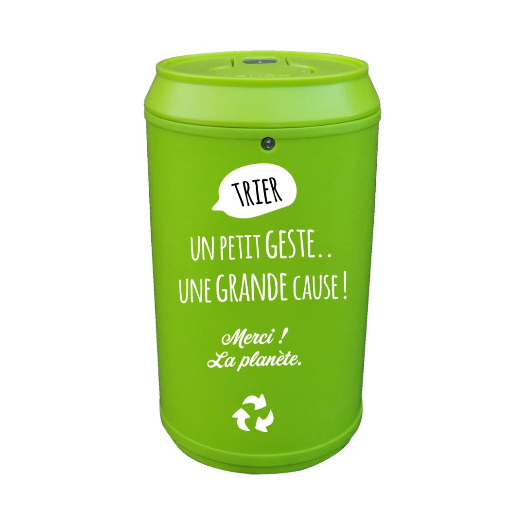 Gamme de poubelles Canette