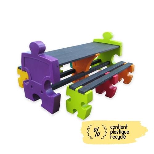 Bancs enfants puzzle