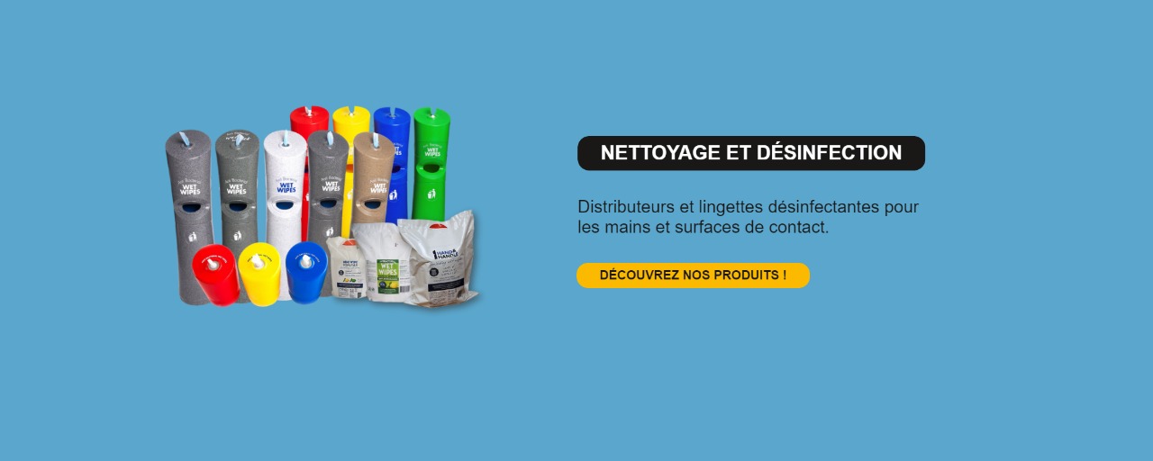 Gamme nettoyage des mains et des surfaces de contact