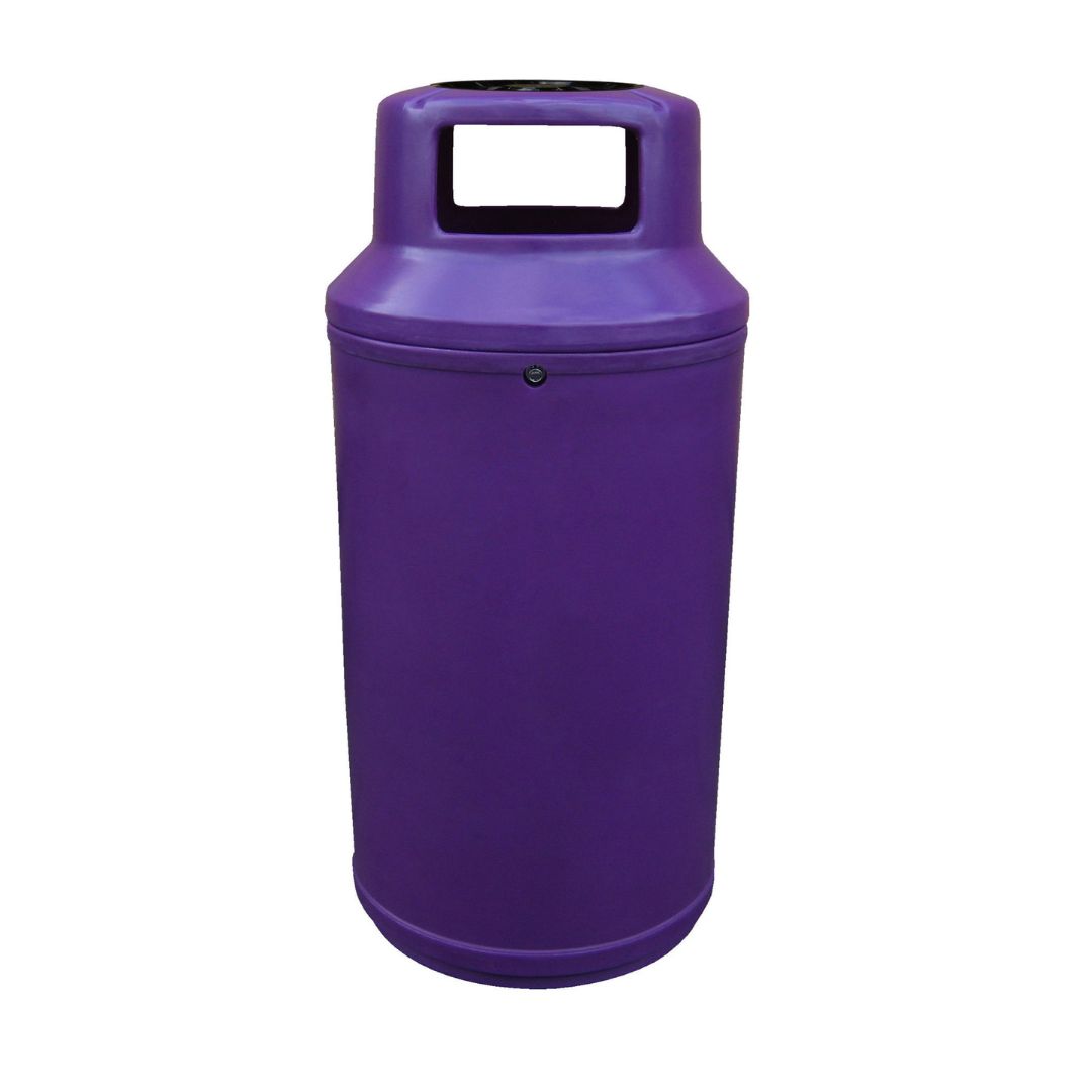 Poubelle Modèle univers 90 Litres violet