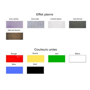 Distributeurs lingettes palette de couleurs